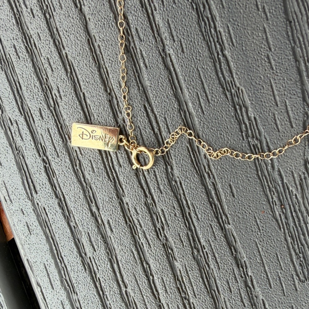 ❄️ Disney 10K Gold Anna from Frozen Necklace - Picture 2 of 4